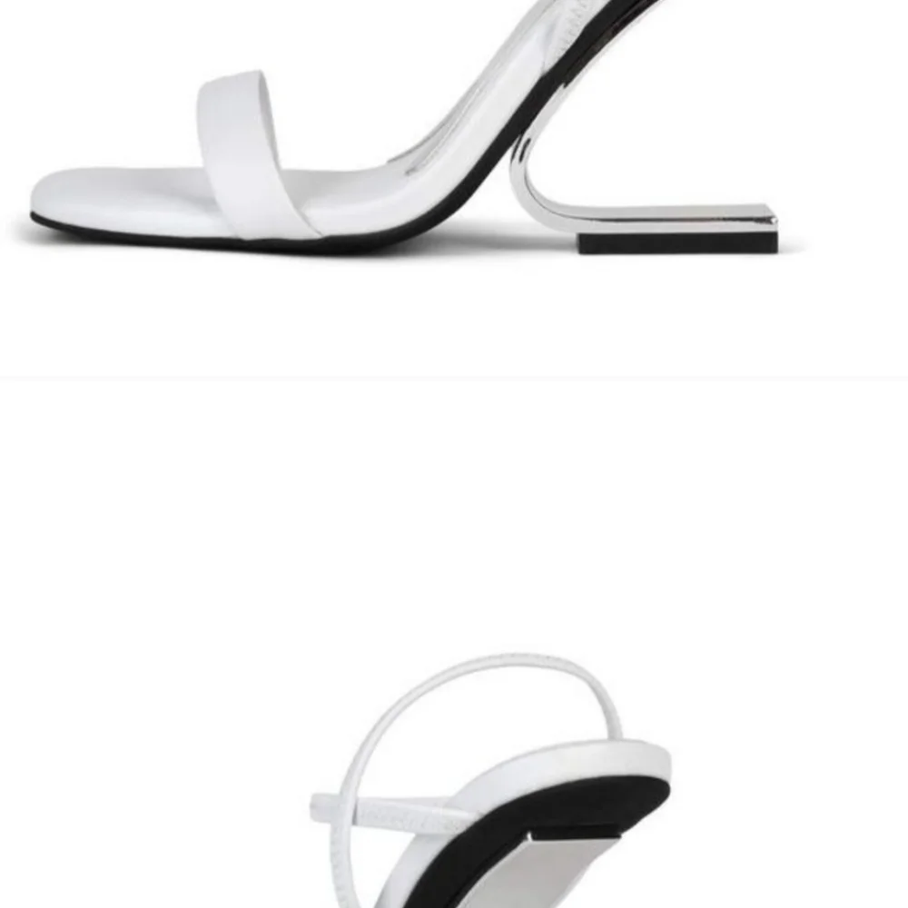 Jeffrey Campbell Geometric Sandals 6.5 - Picture 4 of 6